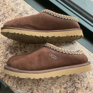 Uggs Chocolate brown Tasman slippers